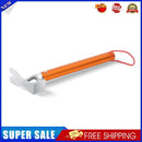 Camping Tent Peg Hammer Hiking Fishing Stake Nail Puller Extractor (Orange)