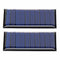 2pcs Solar Cell Module 5V 50mA Polycrystalline Silicone Solar Panel Charger
