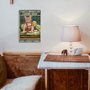 #A Fashion Artwork Retro Goods Unique Metal Signs Perfect Size for Cafes Decorat