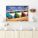 DIY Diamond Painting Car Full Round Drill Rhinestone Picture Newly