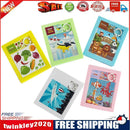 Cartoon DIY 9 Grid Flat Jigsaw Moving Puzzle Kids Educational Toys Random