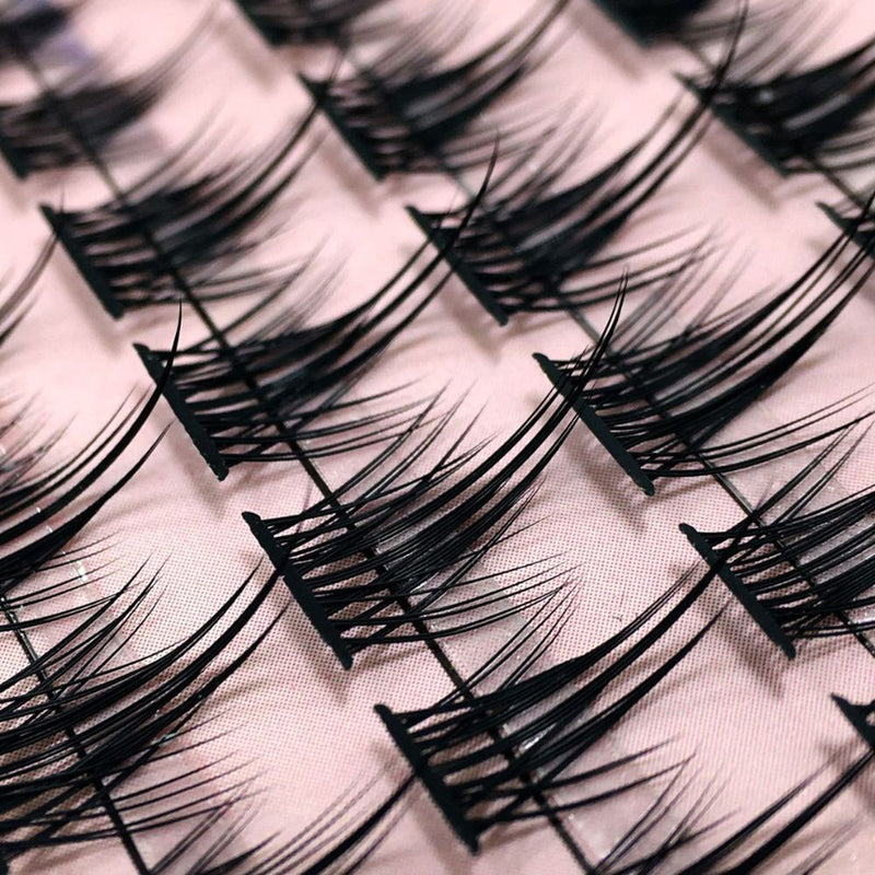 Mink Eyelashes Manga Lashes Cluster Lashes Little Devils Volume Eyelashes