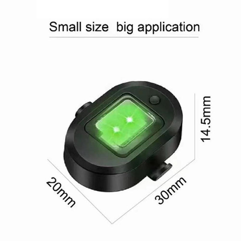 Universal Strobe Warning Light 7-color Rechargeable Aircraft Emergency Lamp