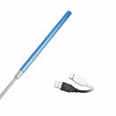 Mini 10 LEDs USB Light Flexible Metal LED Lamp Book Reading Light For PC/La Q7D1