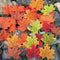 50pcs Fall Silk Leaves Wedding Party Favor Autumn Maple Leaf Decoration Sets hot