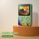 G5 Built-in 500 Games Mini Retro Video Console Pocket Game Players (Green)