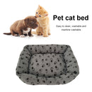 Plush Animals Sleeping Sofa Soft Square Dog Cat Kennel Anti Brief Pet Accessories
