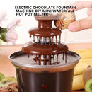 Chocolate Fountain Creative Design Melting Heating Fondue for Party Christmas