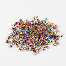 1000pcs/Bag 3mm Mixed Nail Art Rhinestones Gorgeous DIY Manicure Charms Decor