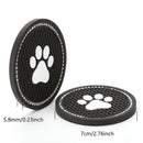 Crystal Bling Car Coasters Cup Holder Interior Accessories Anti Slip Mats