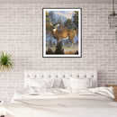 5D DIY Diamond Painting Deer Full Round Drill Mosaic Rhinestone Picture Hom