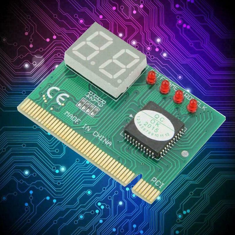 2 - Bit Pci Motherboard Fault Test Card Desktop Computer Access Detection X9V0