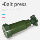 Plastic Carp Fishing Ground Bait Compressor Green Color Fishing Bait Making Tool