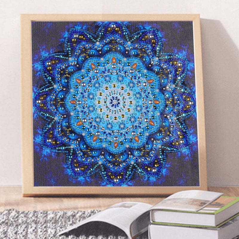 5D DIY Special-shaped Diamond Painting Cross Stitch Kit (DZ228 Mandala)
