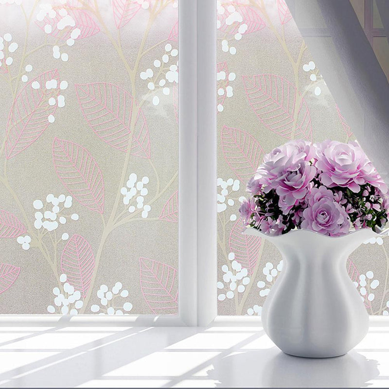45x200cm Self Adhesive Window Film Frosted Bathroom Glass Stickers Newly