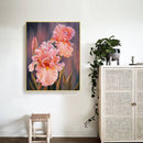 Iris Oil Paint By Numbers Kits DIY Handpainted on Canvas Wall Art Gifts Unframed