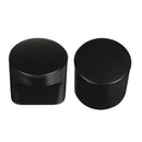 Public Toilet Black Bathroom Round Shape Plastic Knob Handle Partition Handle