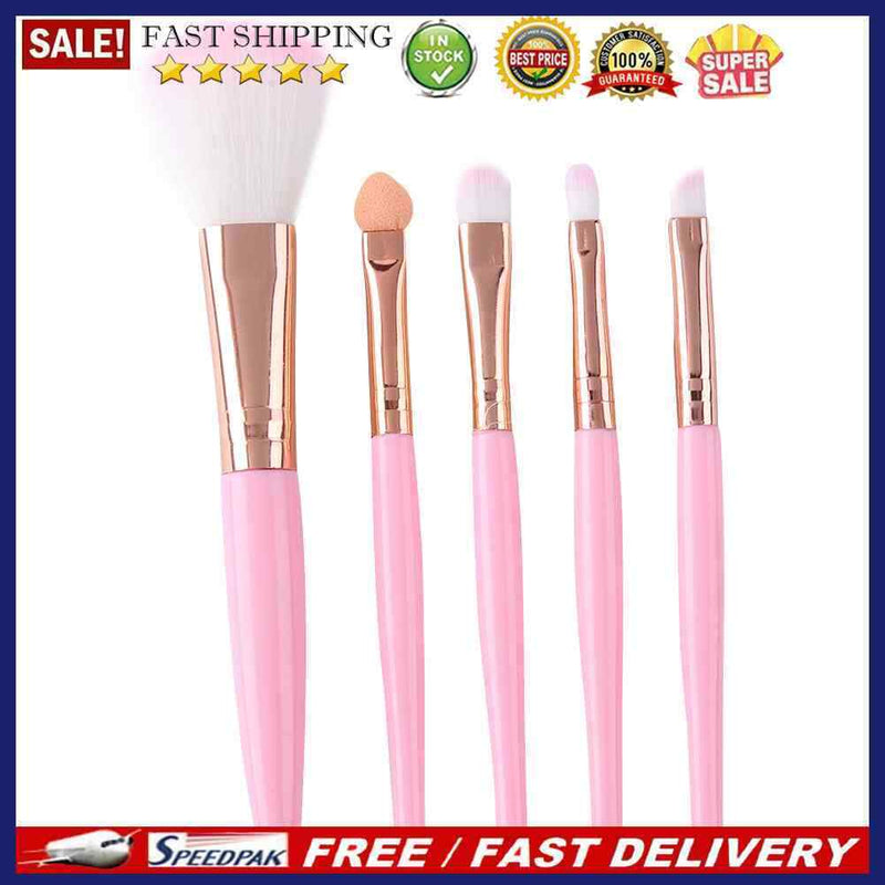 Eyeshadow Concealer Lip Cosmetic Brush Travel Makeup Brushes Sets for Women