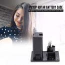 1pc Acoustic Guitar Equalizer EQ 9V Battery Holder Box Case Black Guitar Pickup