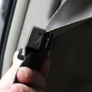 Stylish Seat Belt Adjusting Clip Tension Adjuster for Car Pack of 2 Black