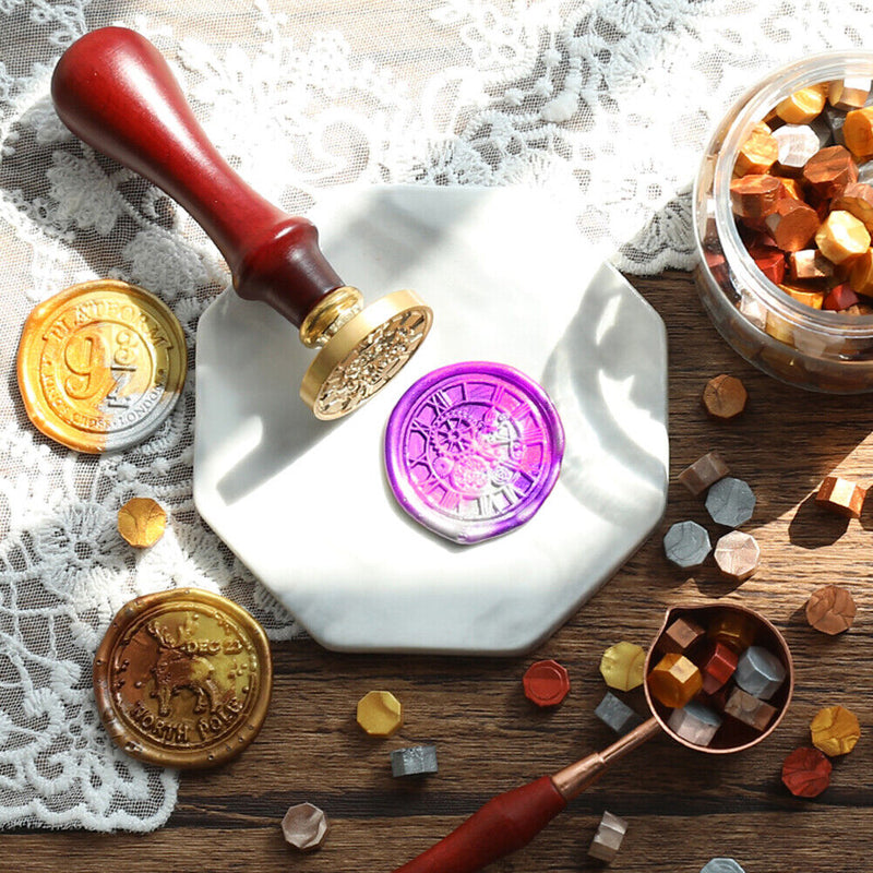 Wax Seal Beads Retro Stamp Tablet for Envelope Wedding Party Invitation 200pcs