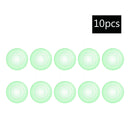 10pcs Anti-collision Pad Car Door Closing Anti-shock Stickers (Luminous)