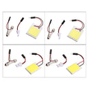 2pcs Xenon HID White24 COB LED Dome Map Light Bulb Car Interior Panel Lamp