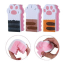 Cat Paw Magic Wipe Pot Washing Wash Cleaning Sponge Brush Wavy Thick