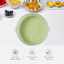 Silicone Air Fryer Tray Environmentally Kitchen Gadgets for Oven Steamer Cooker