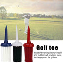 Pack of 10PCs GOLF TEES BRUSH Driver Training 52mm Aids Tool Golfer M5Y0