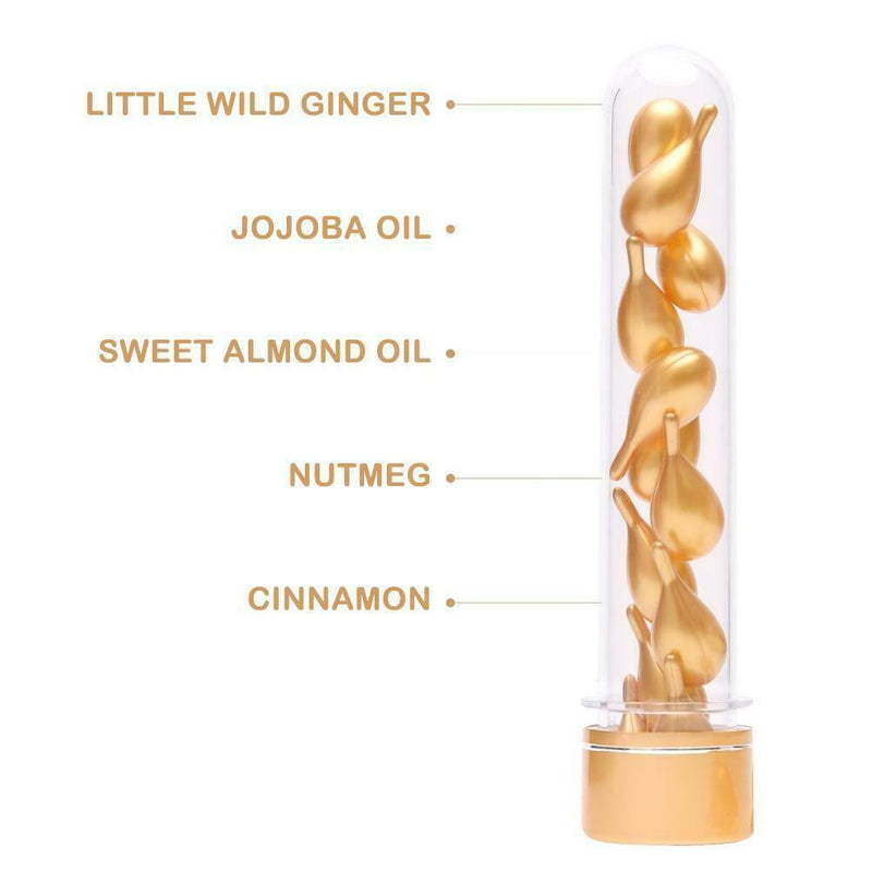 12 Capsules Belly Drainage Ginger Oil Lymphatic Drainage Body Massage X3W3