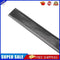 1m Carbon Fiber Look Rubber Car Bumper Lip Door Sill Protector (3cm Black)