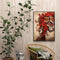 Fox Girl Oil Paint By Numbers Kits DIY Handpainted on Canvas Wall Pictures
