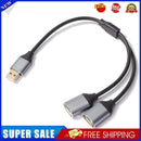 USB Cable Y Splitter USB Adapter 1 Male to 2 Female Extension Cord (1pc)