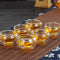Wall Transparent Tea Cups Espresso Coffee Cups Mini Glass Cup Kungfu Teacup