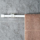 2Pcs Hooks Punch-free Curtain Rod Clip Hook Shower Curtain Rod Hanging Holder`