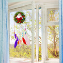 DIY Diamond Painting Acrylic Wind Chime Pendant Crafts Art Decor (Santa) Newly