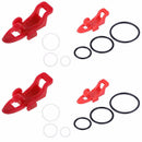3 Rubber Rings Plastic Rubber Fishing Gear Safe Hanger Fishingrod Lures Holders