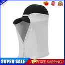 Sunshade Cap Quick-Drying Outdoor Neck Protection Face Cover (Light Gray)