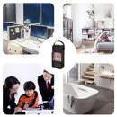 Office With Timer 1000W Mini Heating Fan Heat Stove Plug In Heater Wall Warmer