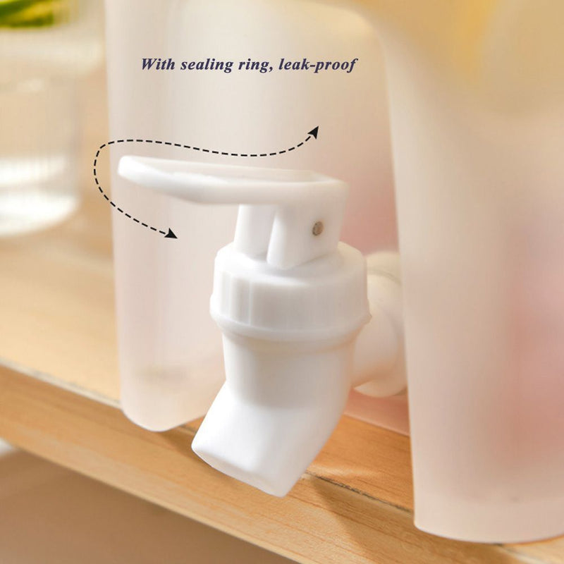 Water Container Cold Kettle Ice Bottle Water Jug With Tap Lemonade Jug