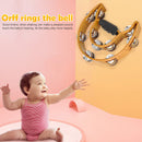 Double Row Hand Bell for Party Orff Tambourine Percussion Musical Instruments