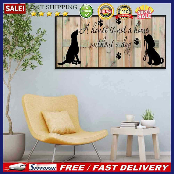 Alphabet Dog 5D Diamond Painting Rhinestone Full Square Drill for Room (FC8