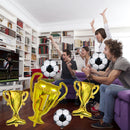 Soccer Party Balloons 12pcs 2022 Trophy & Soccer Balloons Party Supplies Newly