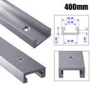 Aluminium DIY Type-30 T-track Slot Miter Track Jig Fixture Saw Chute (0.4m)