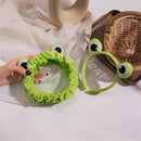 Cute Funny Frog Washing Face Hairband Skincare Hair Band Makeup Headband