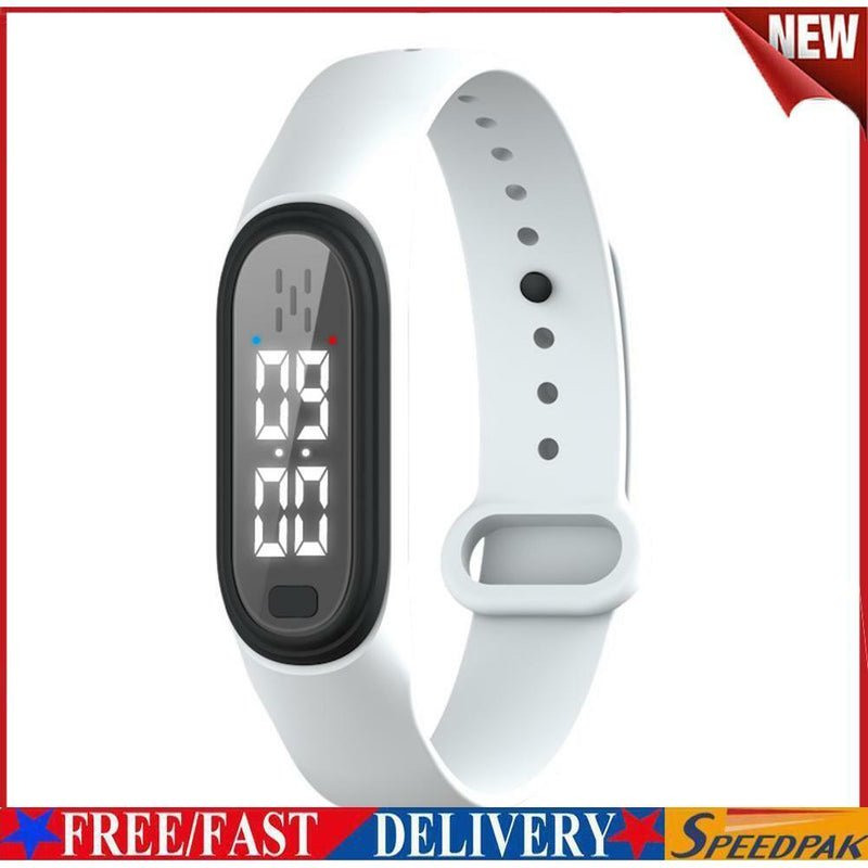 Q2 Ultrasonic Mosquito Repellent Watch Anti Pest Bug Drive Bracelet (White)