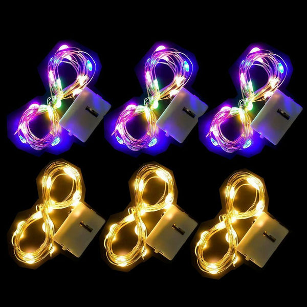 Year Christmas Fairy LED Decorative Light Outdoor String Lights Garland Lamp