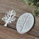 Chocolate Sugarcraft Cake Decor Mould Silicone Fondant Mold Tree Shape Leaves