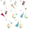 style Metal Tassel Tassel Book Clip Brass Bookmark Painted Pagination Mark